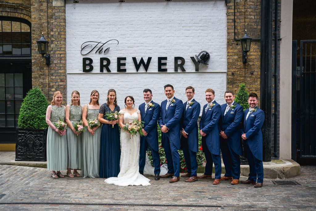 A brewery wedding