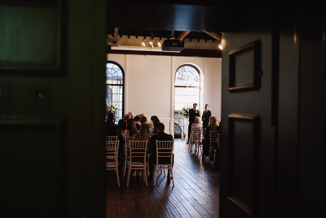 Sara & Paul's Wedding - thru USR door