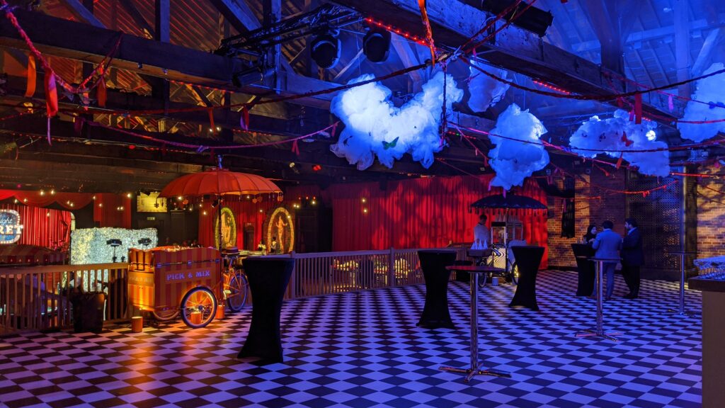 Large Christmas party venues London