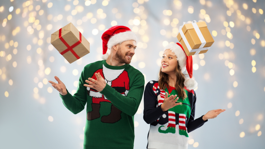 Stock image - Christmas games