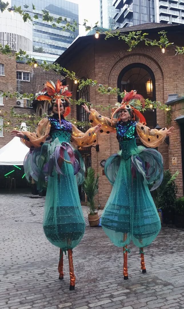 Stilt Walkers - (Bamboo) Awin Black-Tie Gala 'Thrive' 2024