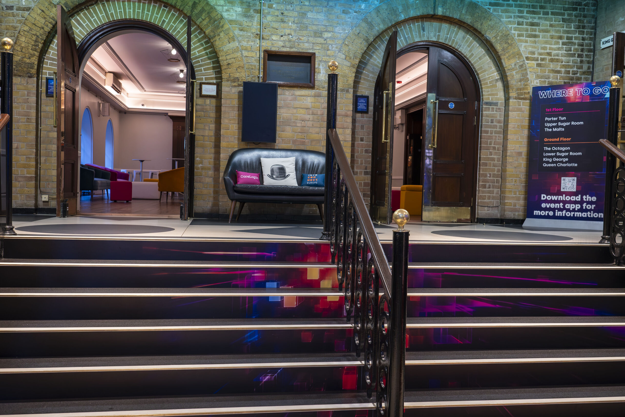 Branding in the Octagon for CoreLogic INTRCONNECT Europe 2024