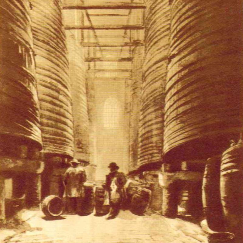The Porter Tun History Porter Beers from floor to ceiling