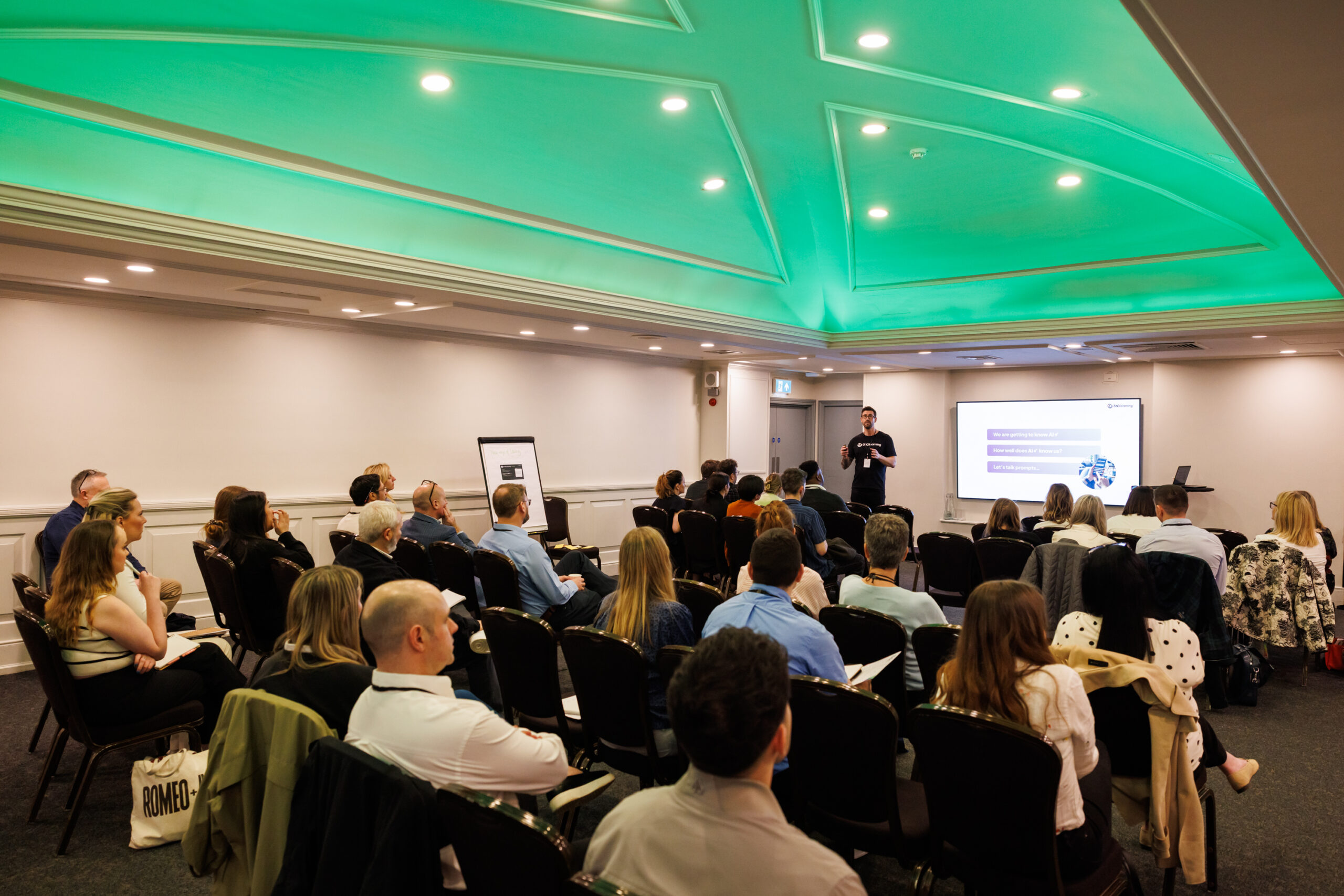 James Watt Theatre Style Breakout for L&D Next Live 360 Learning