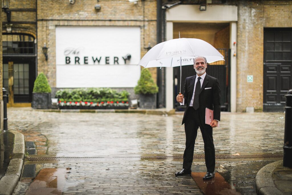 Bad Weather in the Courtyard