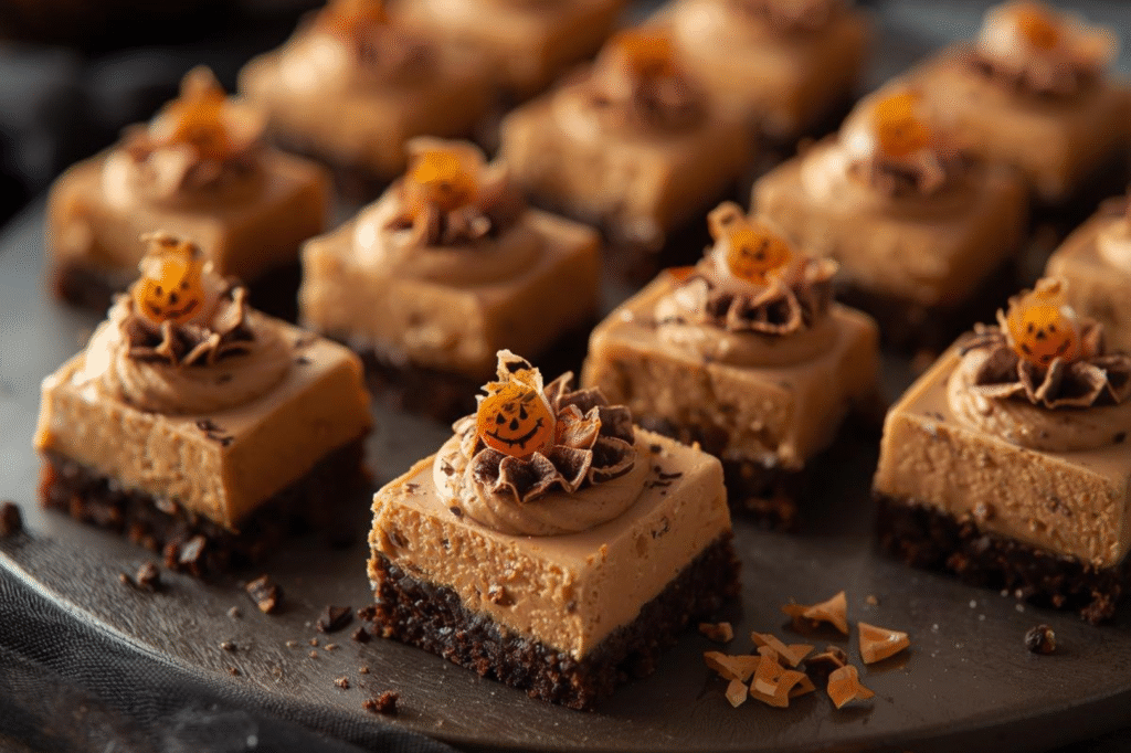 Pumpkin Spice Cheesecake Bites