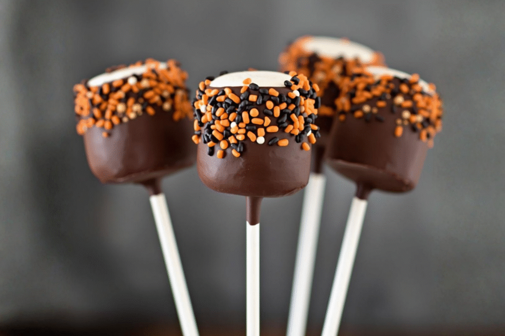 S’mores Marshmallow Pops