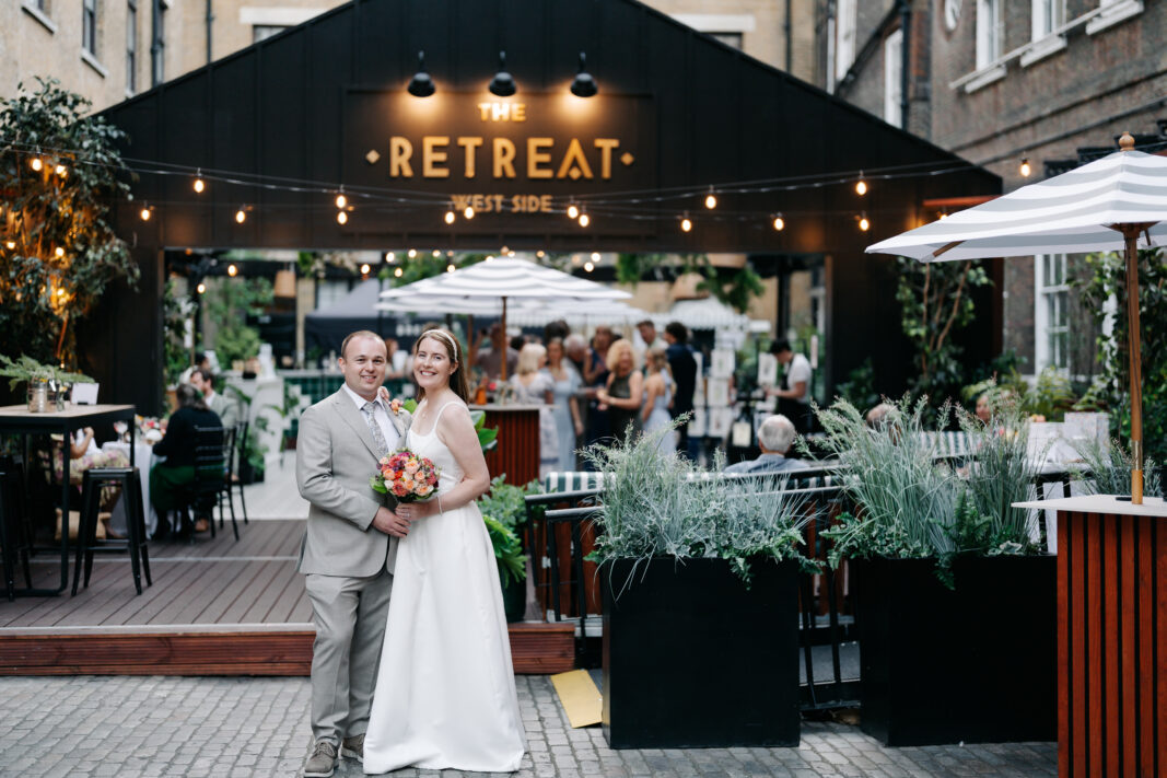Outdoor wedding in The Retreat