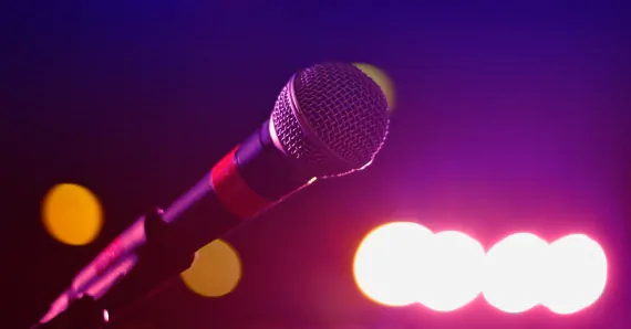 Microphone for karaoke