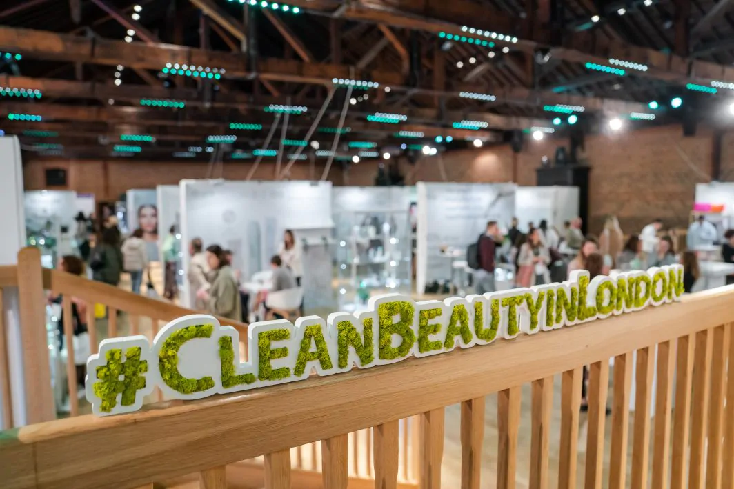 Clean Beauty exhibition space