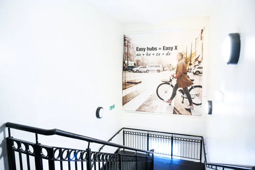 Egain Branding Staircase