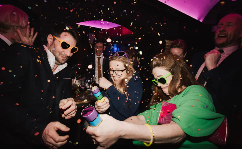 Sara & Paul's Wedding - Sample Room party