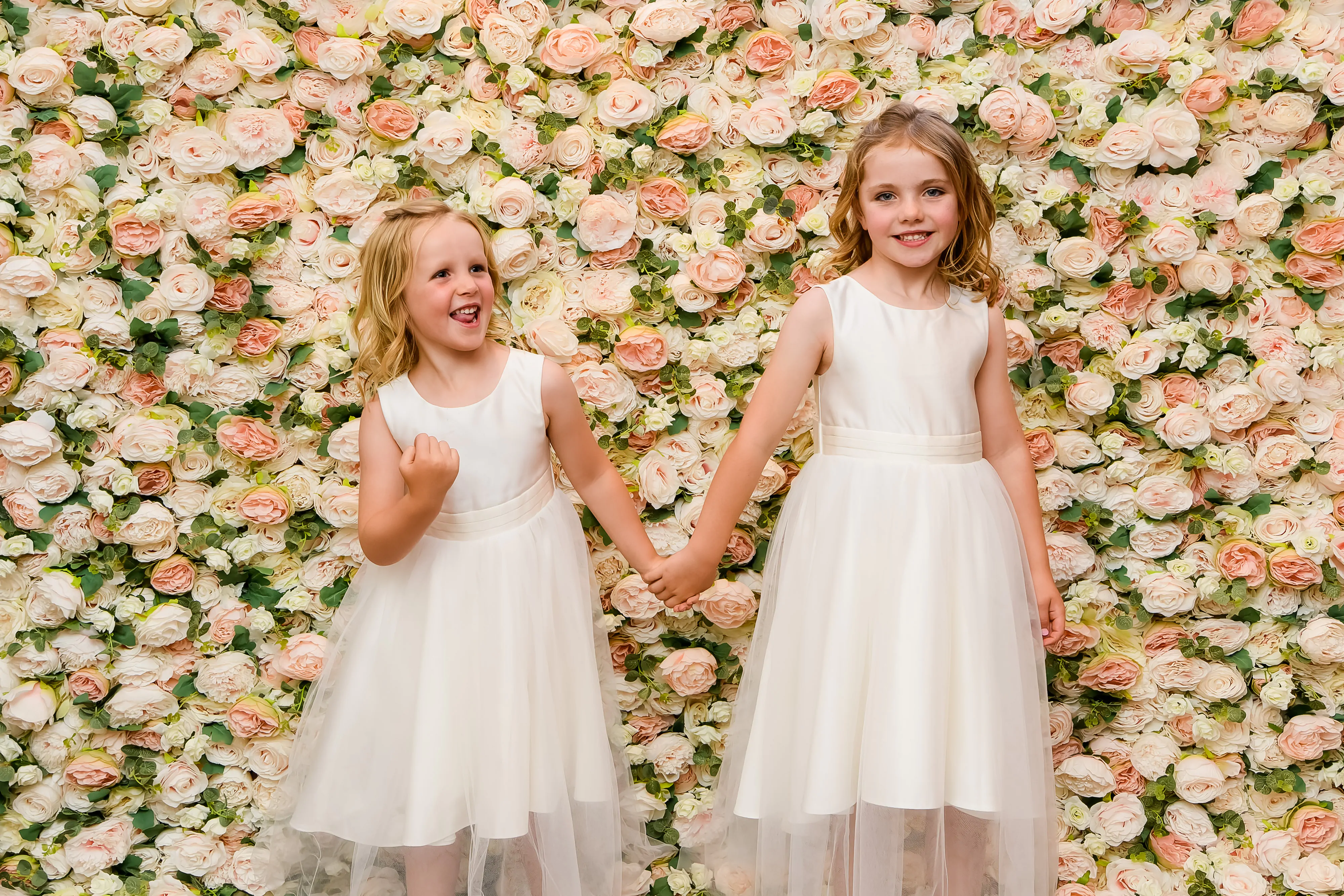 Jen & Sam's Wedding Flower Girls