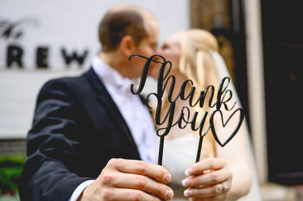 Grace & Rich's Wedding - Thank You