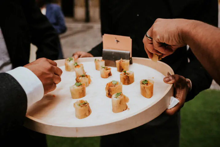 Food - Leah & Visar's Wedding Canapes