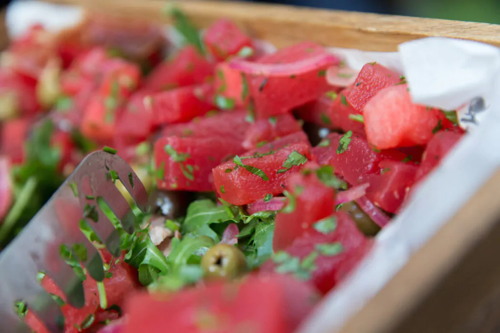 Food - Watermelon Salad