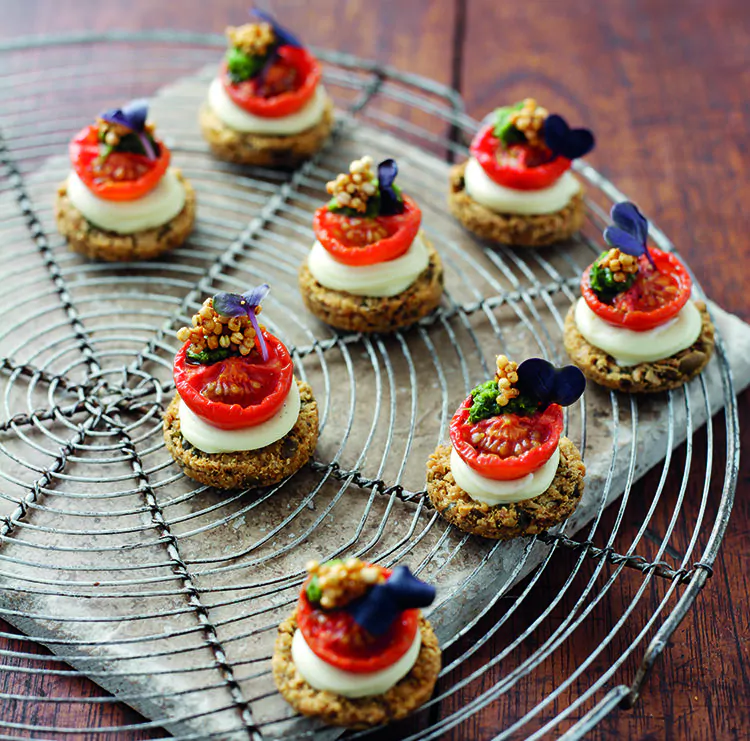 Food - Tomato Canape