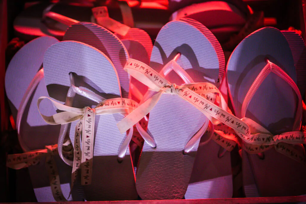 Lara & David's Wedding - Flip Flops