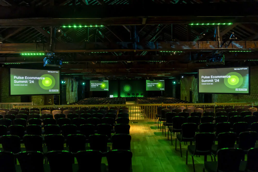 Porter Tun Theatre Setup - Vervaunt Pulse eCommerce Summit '24