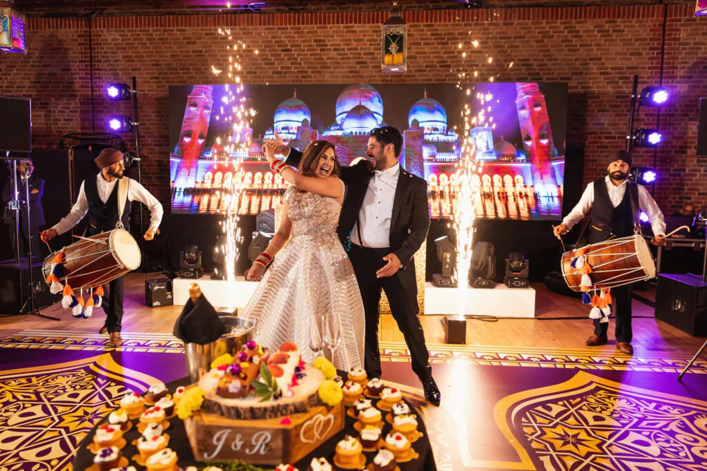 Jas & Reena's wedding - on the dance floor
