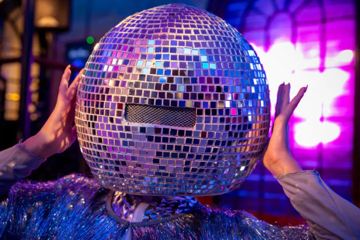 Disco Ball Head